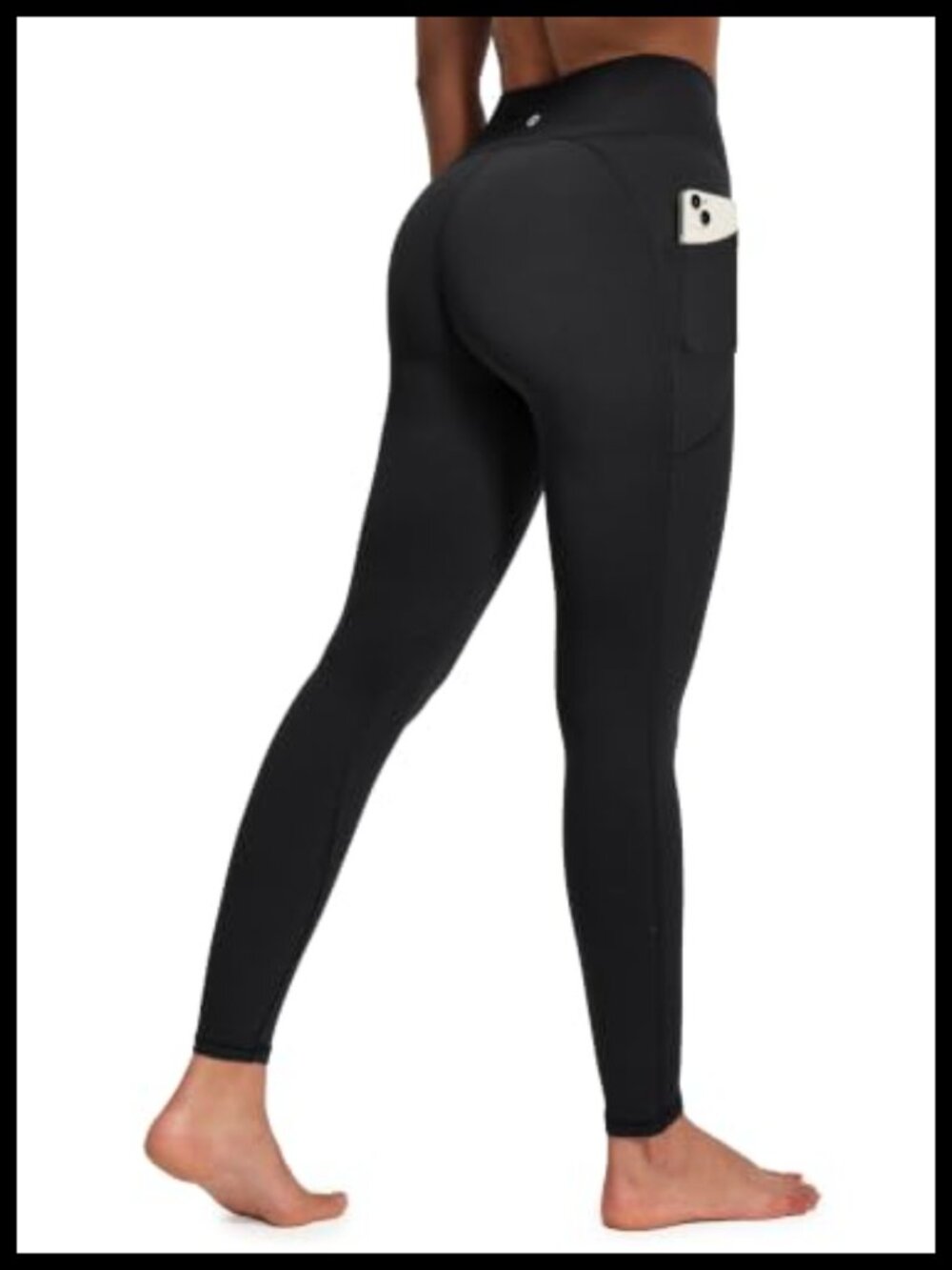 Buttery Soft High Waisted Leggings with Pockets No Front Seam Yoga Pants